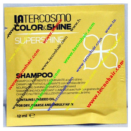 Intercosmo color & shine super shine shampoo 12 ml